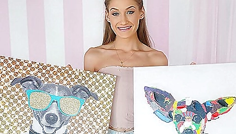 Sav coffeeni kendall chains and cum facial