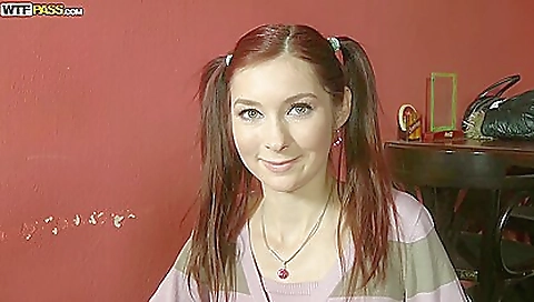 Ima and her sexy feet in a strip high heels