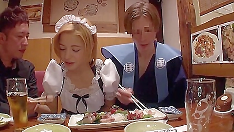 Hot japanese model is a hot group action