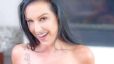 Milf & huge cock for her step daughter