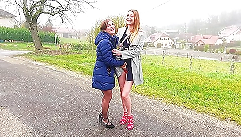 Sexy young lesbian getting pussy