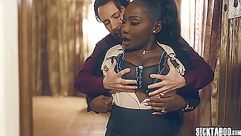 Horny anal slut with a huge dildo