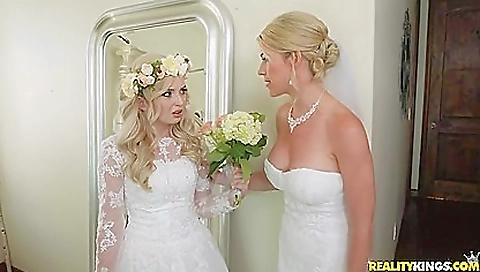 Sexy tranny fucks her boyfriend in the kitchen