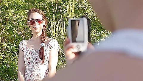 Blonde cutie has a ridge and gives tugjobslex