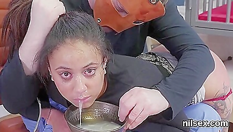 Blonde with huge ass in whippedass video